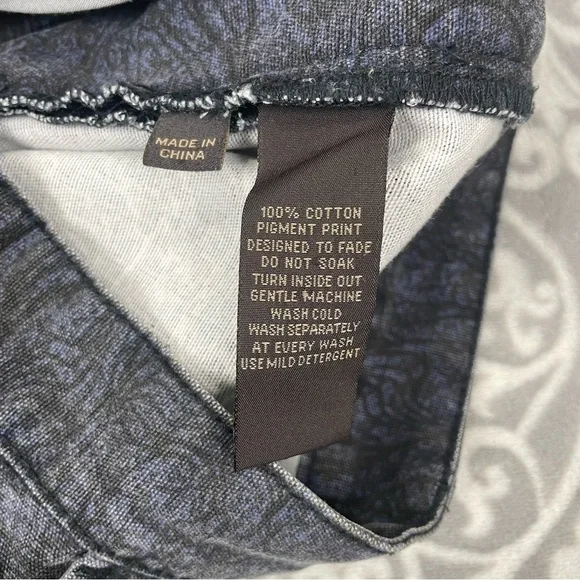 rodd & gunn shorts reef fit faded black cotton men's 34x7 - Picture 8 of 9